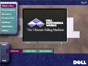 Dell Multimedia Works (DMW) sales enablement tool
